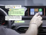 Con Android Auto ya puedes responder y leer mensajes desde la pantalla de inicio.