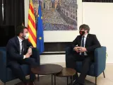 Aragonès acusa al Estado de impedir la seguridad de Puigdemont como expresidente