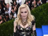 La artista Madonna en la gala del Museo Metropolitano de Nueva York en 2017.