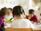 Niños en un aula.