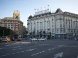 Dos hoteles del Paseo del Prado.