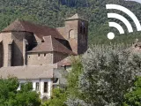 Ansó (Aragón) está instalando fibra óptica para sus habitantes.
