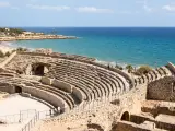 Anfiteatro romano de Tarragona, construido en el siglo II.