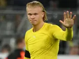 El precioso gesto de Haaland tras la derrota del Borussia en la Supercopa