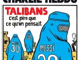 La portada de Charlie Hebdo de la edición del miércoles 18 de agosto de 2021.