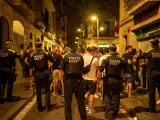 Desalojadas 4.100 personas en Barcelona en la primera noche sin toque de queda