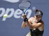 Garbiñe Muguruza, en el US Open