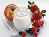 Yogur y frutas