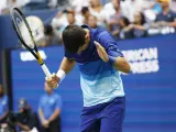 Djokovic, durante la final del US Open.