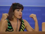 Teresa Rodríguez ve "eludir responsabilidad" de Junta al subrayar que incendio de Sierra Bermeja es provocado