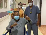 Pelé se recupera en el hospital.