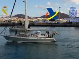 Intervienen 1.200 kilos de cocaína en un velero a 600 millas de Canarias