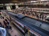 Renfe suprime 92 trenes de Cercanías en Madrid por la huelga de maquinistas