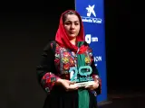 Khadija Amin, ganadora del premio especial de la XV edición de los Premios 20blogs.