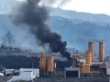 Imagen de la destrucción provocada por el volcán de La Palma.