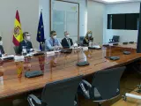 Pedro Sánchez preside la reunión del Consejo de Ministros