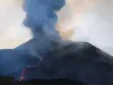 Imagen del volcán de La Palma 24 días después de la erupción.
INVOLCAN
13/10/2021