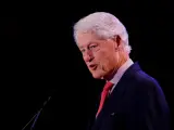 El expresidente estadounidense Bill Clinton, en San Juan (Puerto Rico), en febrero de 2020.