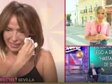 María Patiño llora de la risa en 'Socialité'.