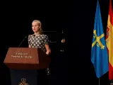 Declaraciones de la Princesa de Asturias, que durante su discurso ha tenido palabras de reconocimiento para todos los premiados.