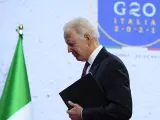 Joe Biden, en la cumbre del G-20.