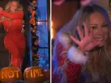 Mariah Carey 'inaugura' la temporada navideña despidiendo Halloween.