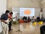 Elías Taño, Fernando Valladares, Bby Eco y Dani Gascó, en la programación del I festival Cridem pel Clima
