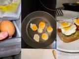 Receta con un huevo congelado