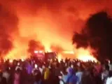 Explosión en Sierra Leona.