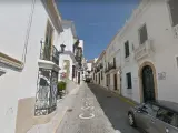 Una calle del municipio gaditano de San Roque.