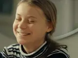 Greta Thunberg ríe durante su entrevista en 'Salvados', de La Sexta.