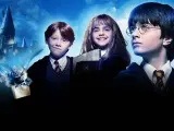 Detalle del póster de 'Harry Potter y la piedra filosofal'.