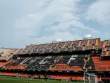 Panorámica del Estadio de Mestalla.