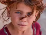 Imagen de archivo de una niña afgana.