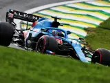 Fernando Alonso, en Brasil