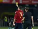 Morata dedica su gol ante Suecia a un niño enfermo de la Fundación Pequeño Deseo.
