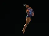 La gimnasta estadounidense Jordan Chiles.