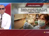 Risto desvela el número de sanitarios no vacunados