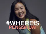 Cartel de la campaña #WhereIsPengShuai