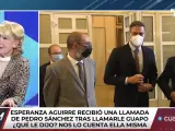 Esperanza Aguirre cuenta una anécdota sobre Pedro Sánchez