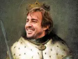 Meme de Fernando Alonso tras su podio en Catar