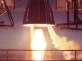 Un motor de cohete, en una foto de archivo.