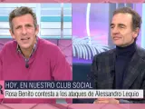 Joaquín Prat y Alessandro Lecquio en 'El programa de Ana Rosa'.