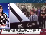 Teodoro García-Egea tocando el piano en 'Todo es Mentira'