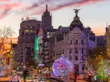 Alcalá con Gran Vía volverá a iluminarse esta Navidad