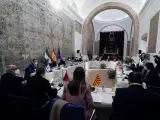 Consejo Interterritorial de Sanidad reunido este jueves en el Alcázar de Córdoba.