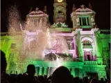 Archivo - Arxiu - Festa de Nit de cap d'any a la Plaça de l'Ajuntament de València