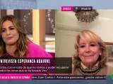 Esperanza Aguirre, entrevistada en La Sexta.