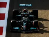 Lewis Hamilton, en el GP de Abu Dhabi