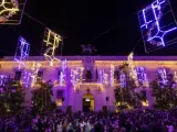 Las luces de Navidad en Granada.